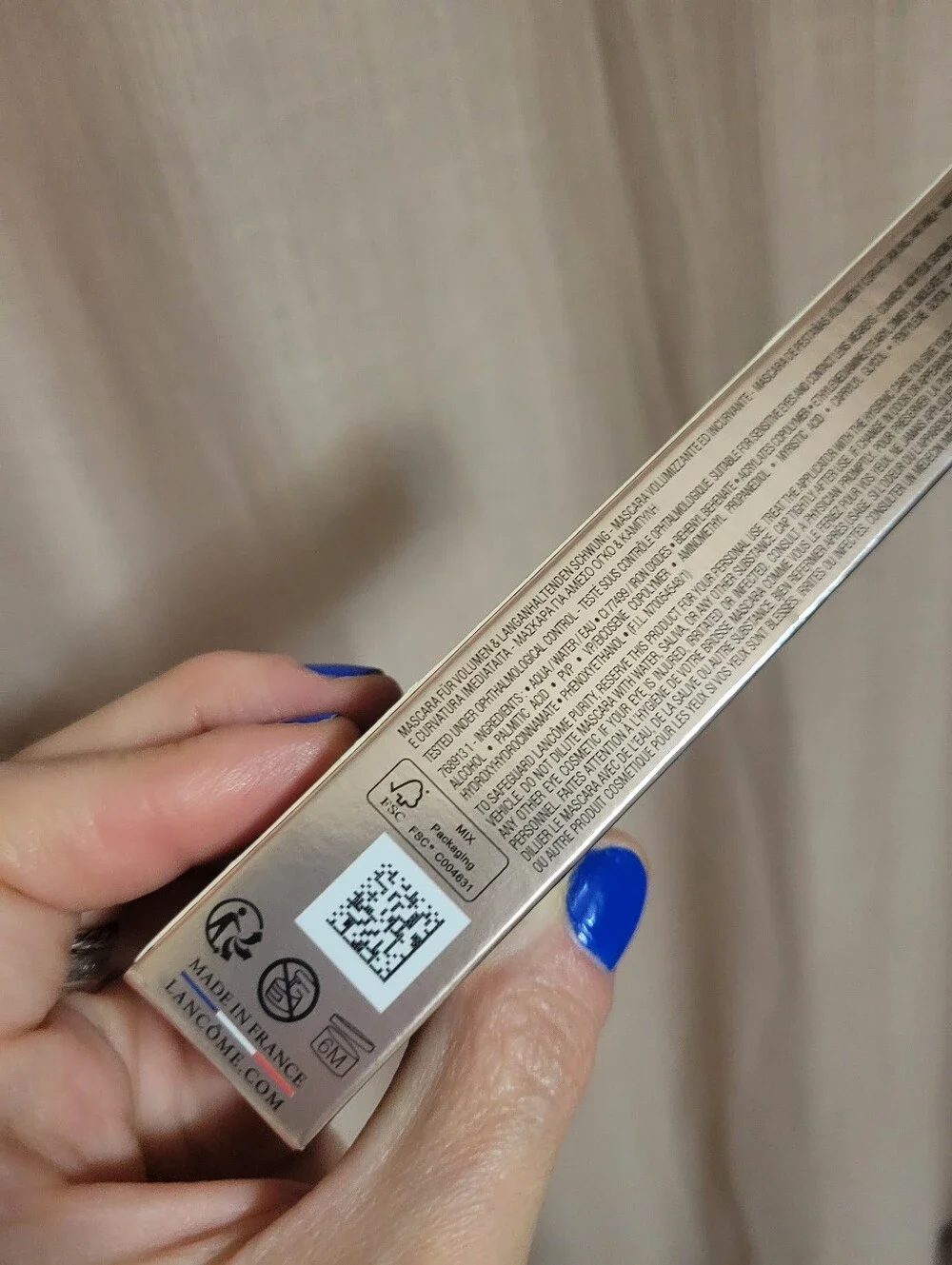 Lancome IDOLE CURL GODDESS Black Divine Mascara